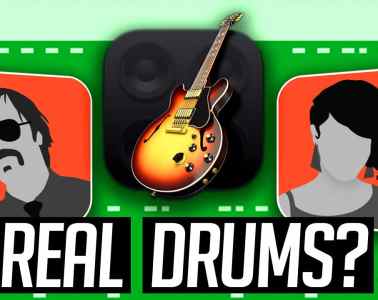 how to make garageband's drums sound real